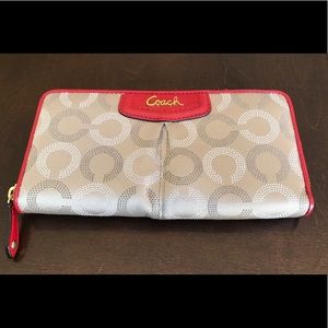 AUTHENTIC Coach Zip Wallet